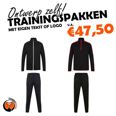 Trainingspak Bedrukken met Jouw Ontwerp.